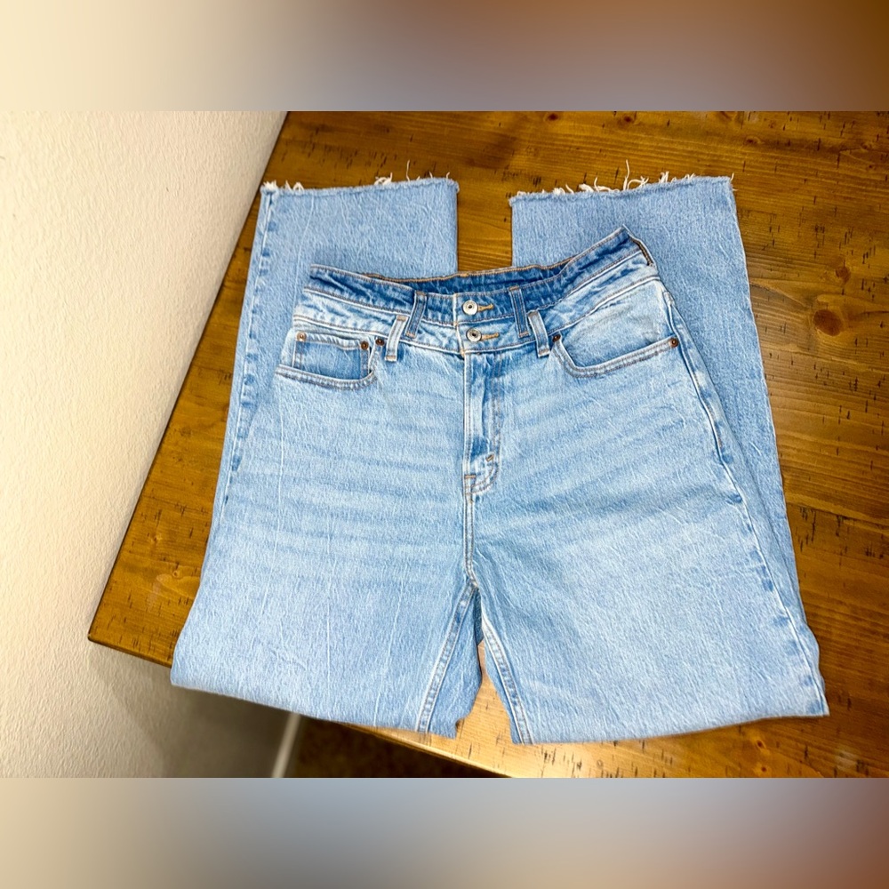 Abercrombie & Fitch Light Blue Denim Pants‎ - Picture 6 of 8